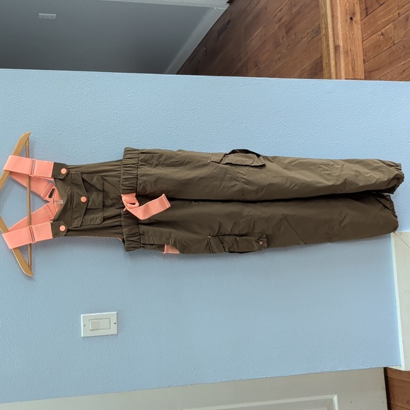 FP Movement Morning Meadow Jumpsuit Stylish Brown Pink Women's Jumpsuit Overalls - Picture 3 of 12